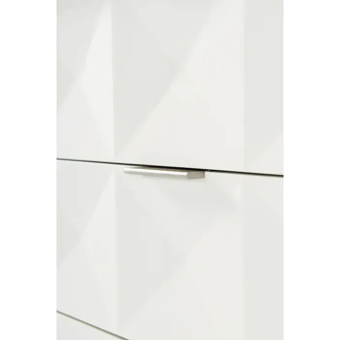 Lucille 3-Drawer Nightstand - Grey, Wood