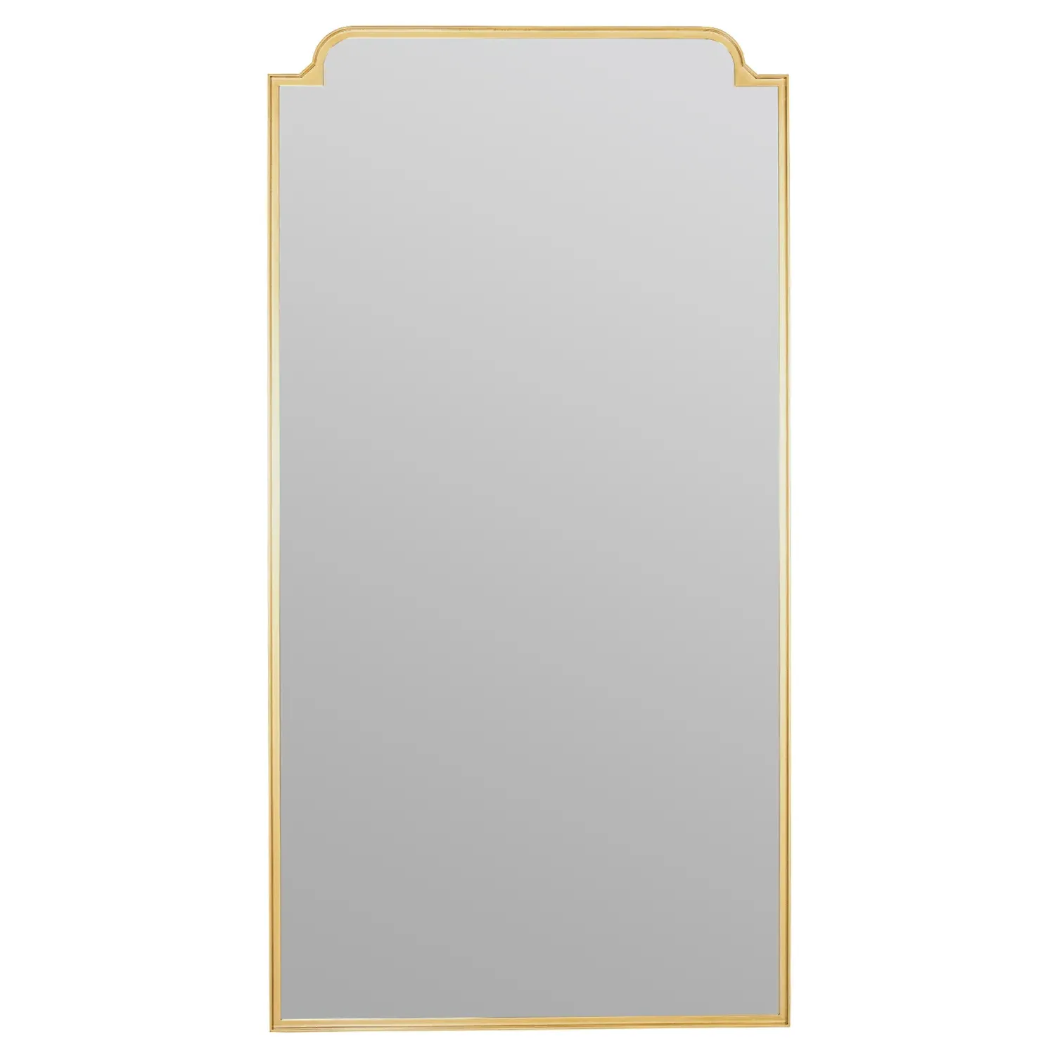 Lucille Leaner Floor Mirror - Gold, Metal image