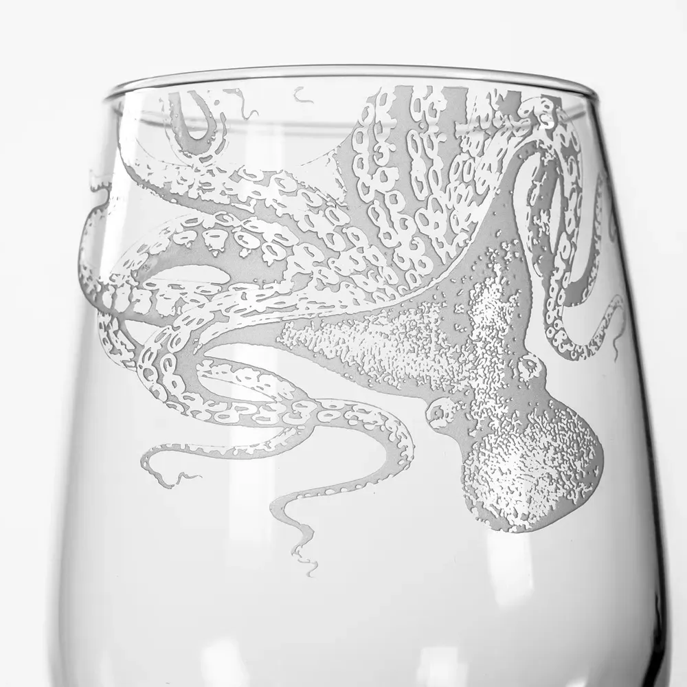 Lucy Stemless Wine Glass Set of 2 - Clear, Crystal