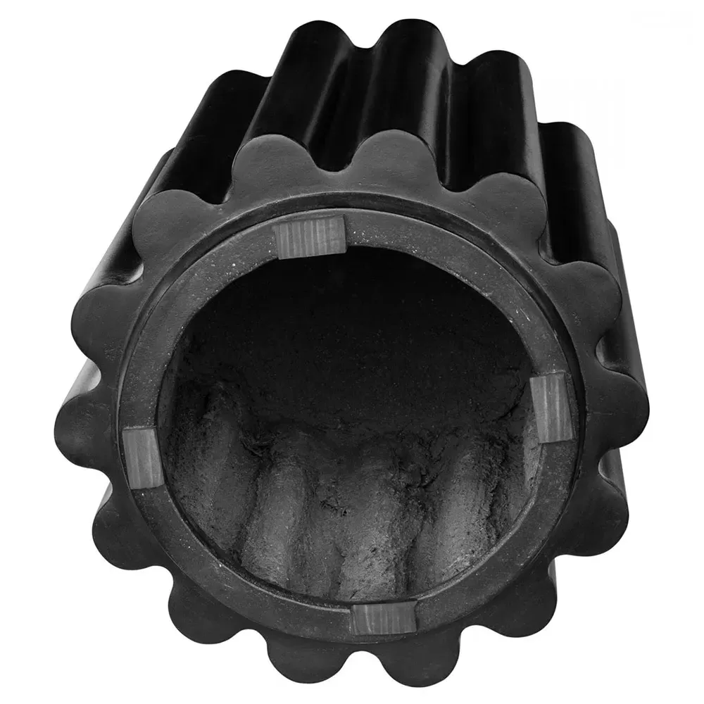 Luke Outdoor Side Table - Black, Concrete