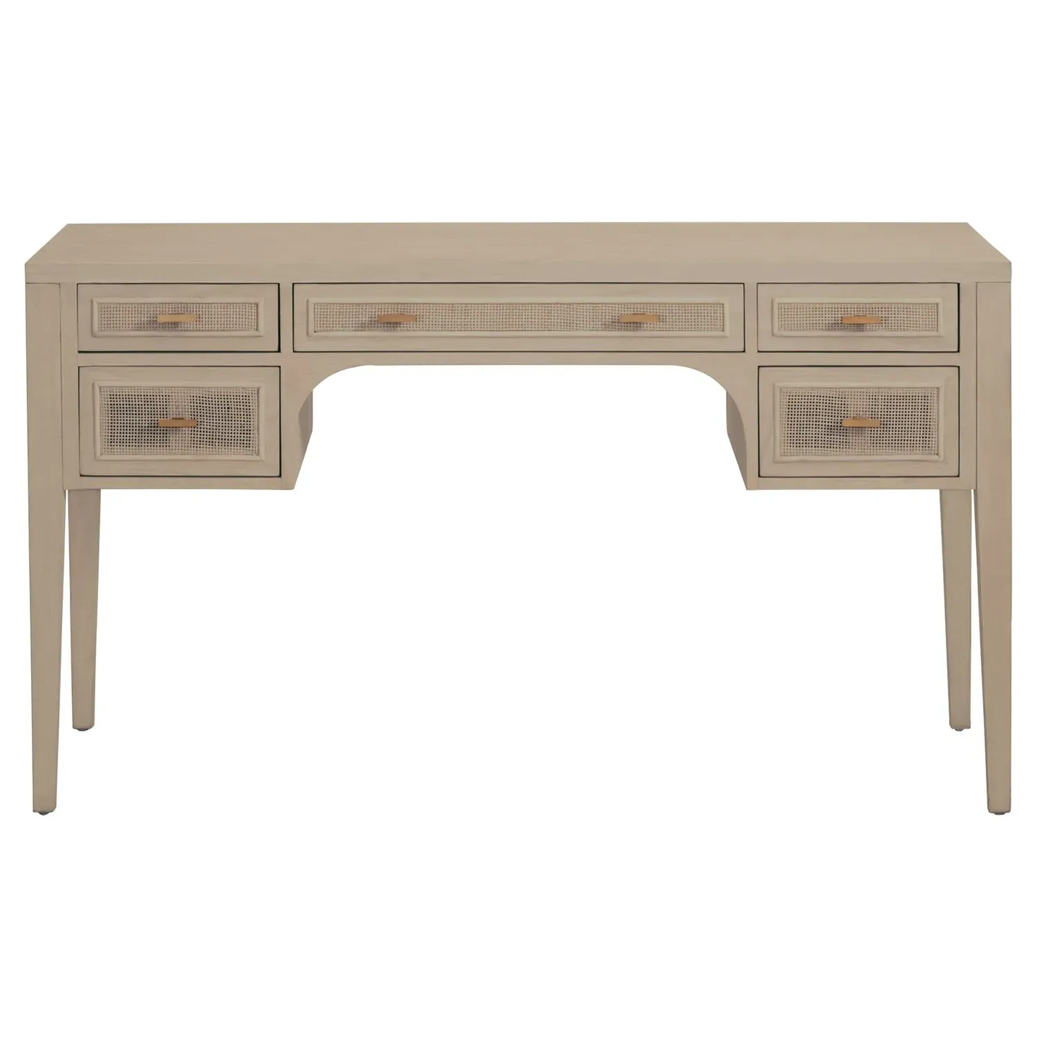 Lulu Desk with Storage - Grey, Oak
