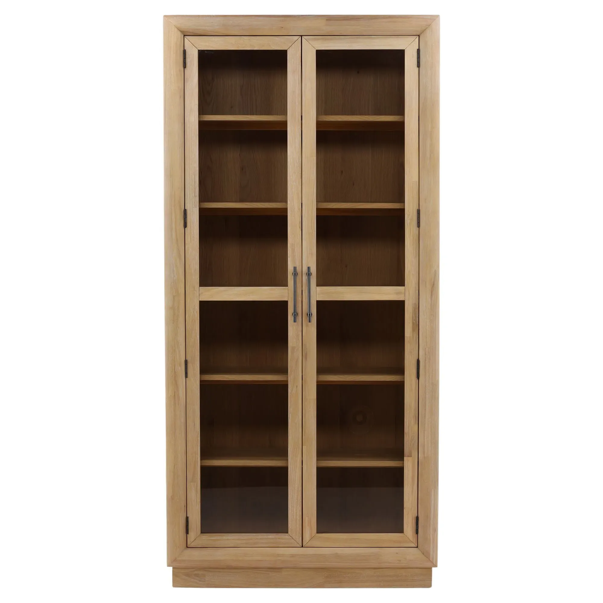 Lumber Display Cabinet - Natural Oak image