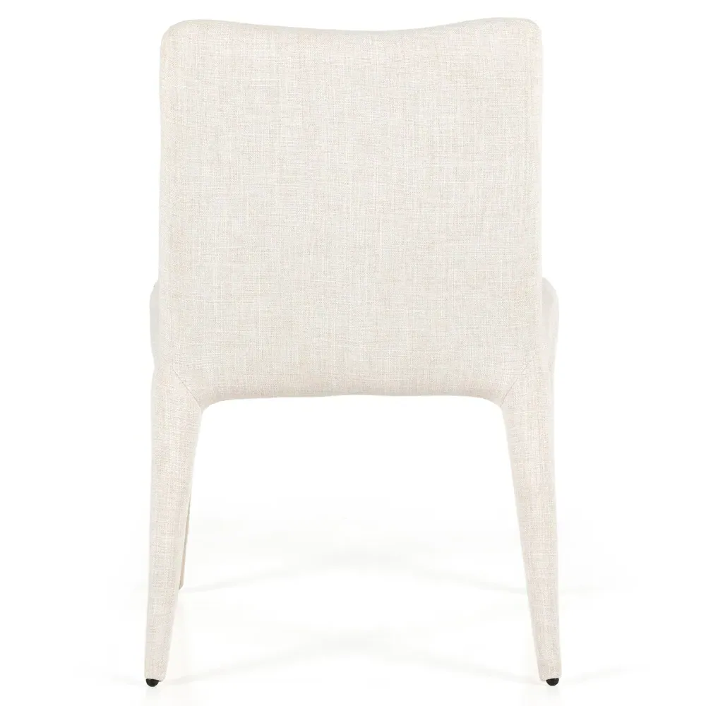 Luvinia Dining Side Chair - Off White, Linen