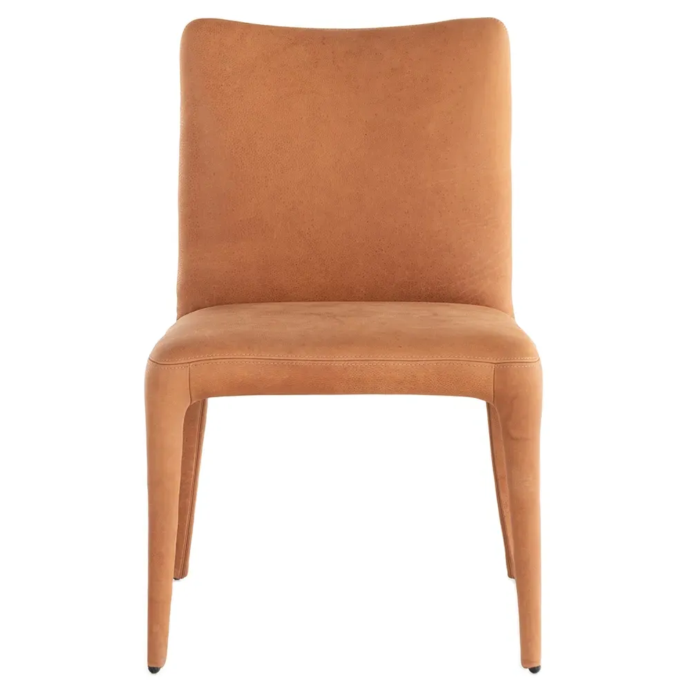 Luvinia Upholstered Dining Side Chair - Camel, Leather image