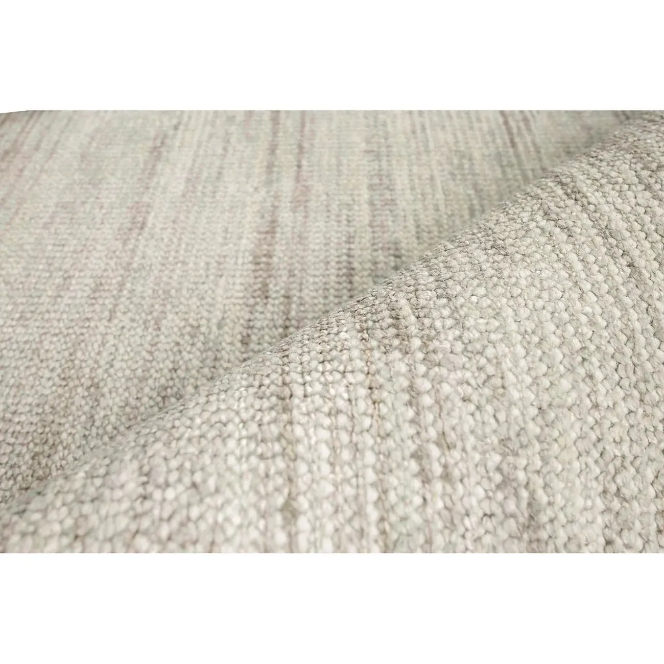 Lydia Solid Rug - Beige, Wool