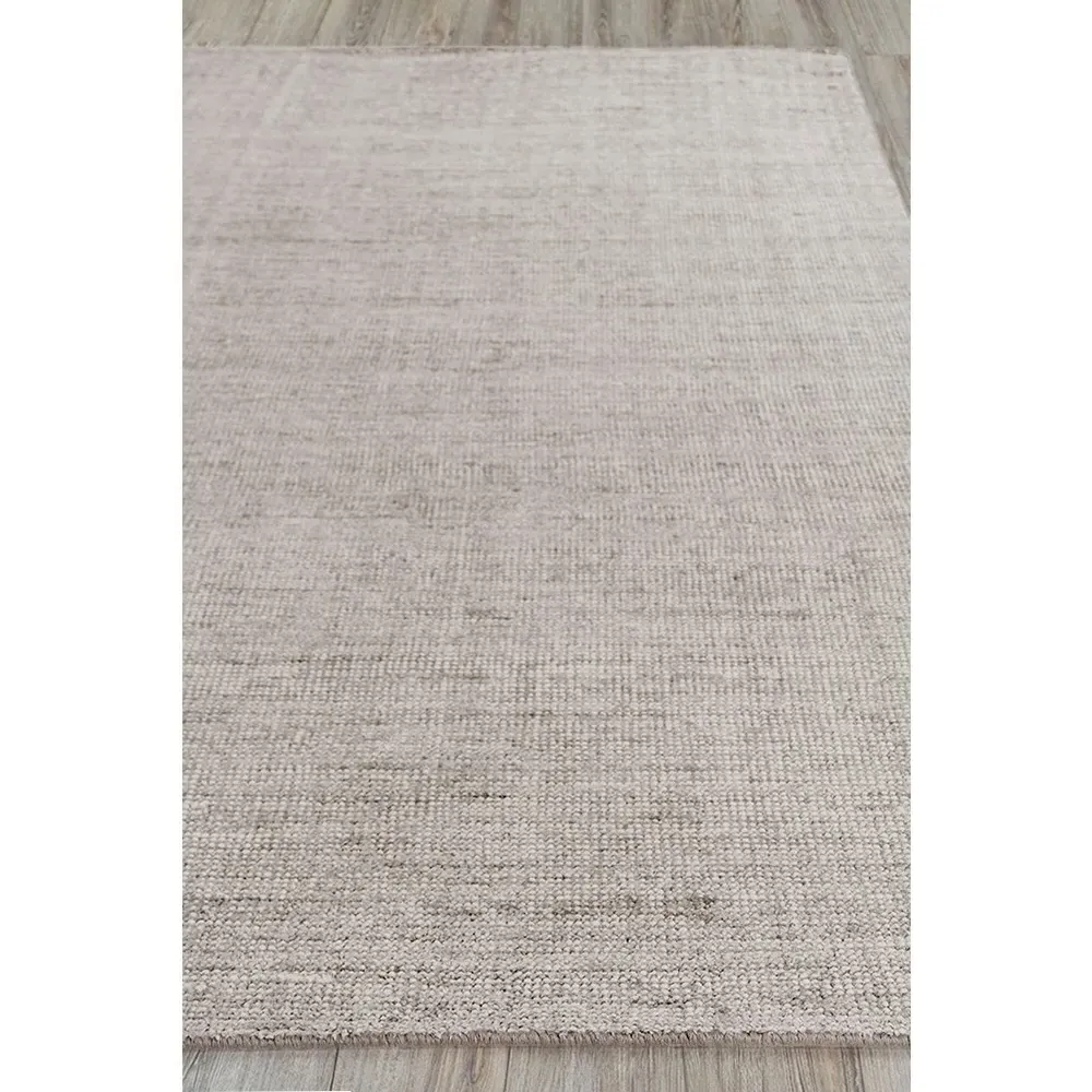 Lydia Solid Rug - Grey, Wool