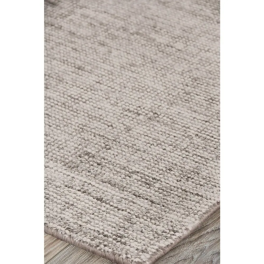 Lydia Solid Rug - Grey, Wool