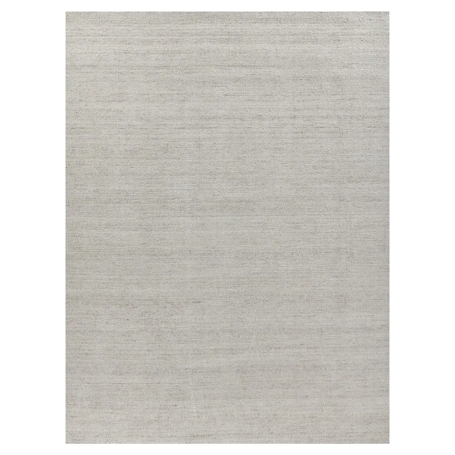 Lydia Solid Rug - Silver, Wool