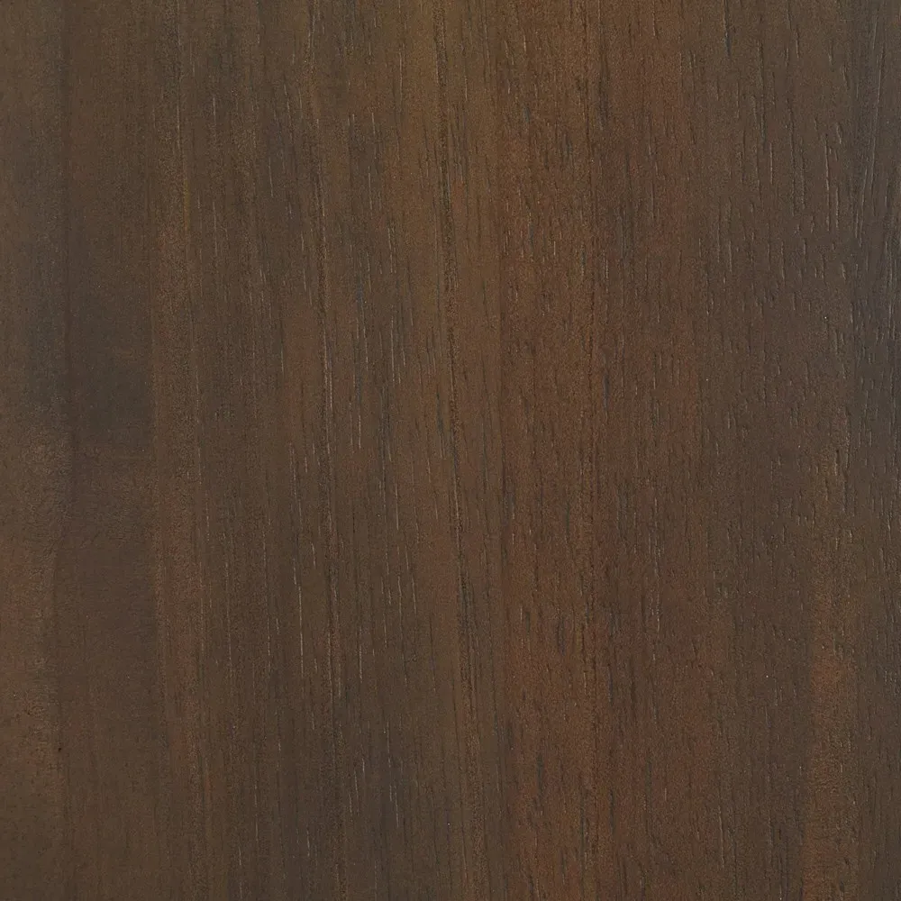 Lynda Ottoman - Dark Brown, Rubberwood