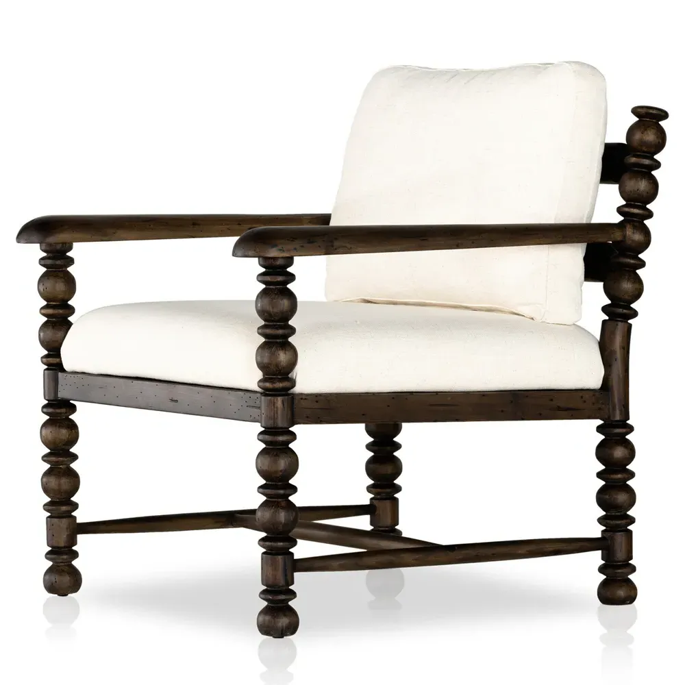 Lynx Lodge Living Room Chair - Cream