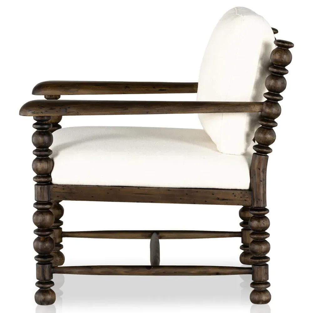 Lynx Lodge Living Room Chair - Cream