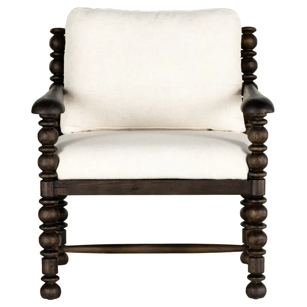 Lynx Lodge Living Room Chair - Cream image