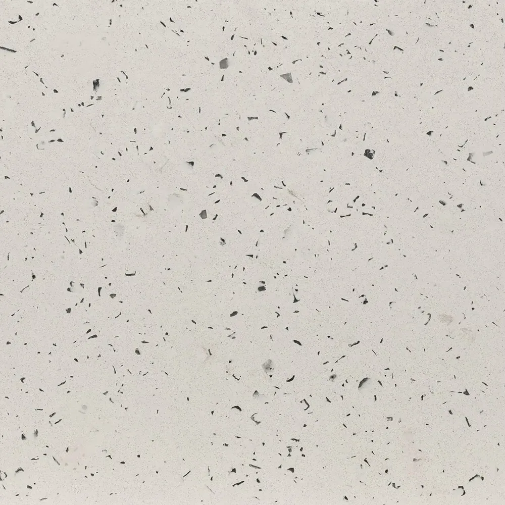 Lyone Oval Outdoor Bench - White, Cement Terrazzo