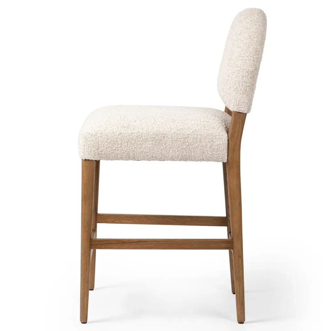 Lysander Counter Stool - Cream, Oak