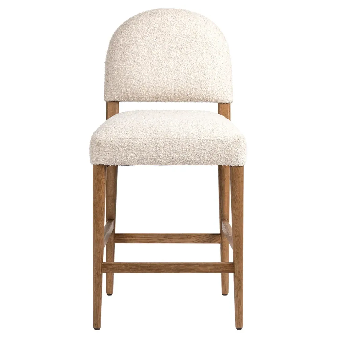 Lysander Counter Stool - Cream, Oak