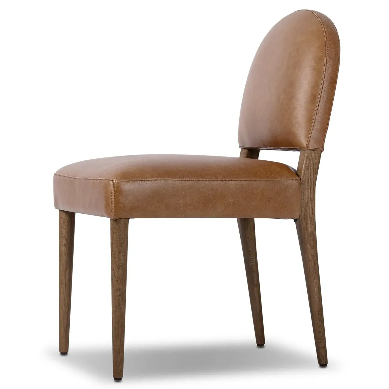 Lysander Dining Chair - Brown, Oak