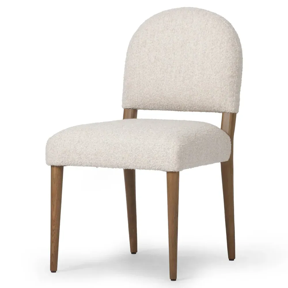 Lysander Dining Chair - Cream, Oak