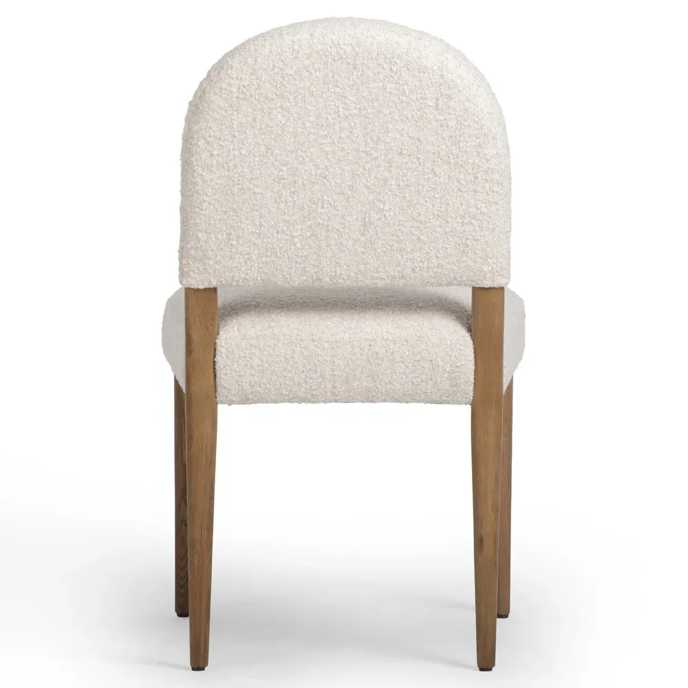 Lysander Dining Chair - Cream, Oak