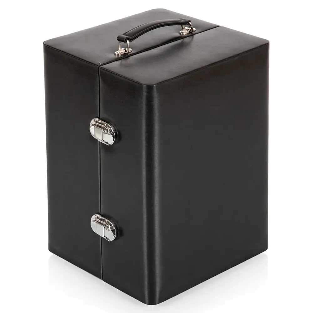 Maan Industrial Loft Cocktail Case - Black, Leather