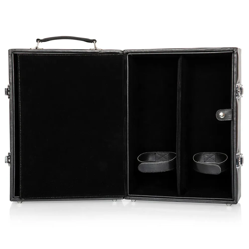 Maan Industrial Loft Cocktail Case - Black, Leather