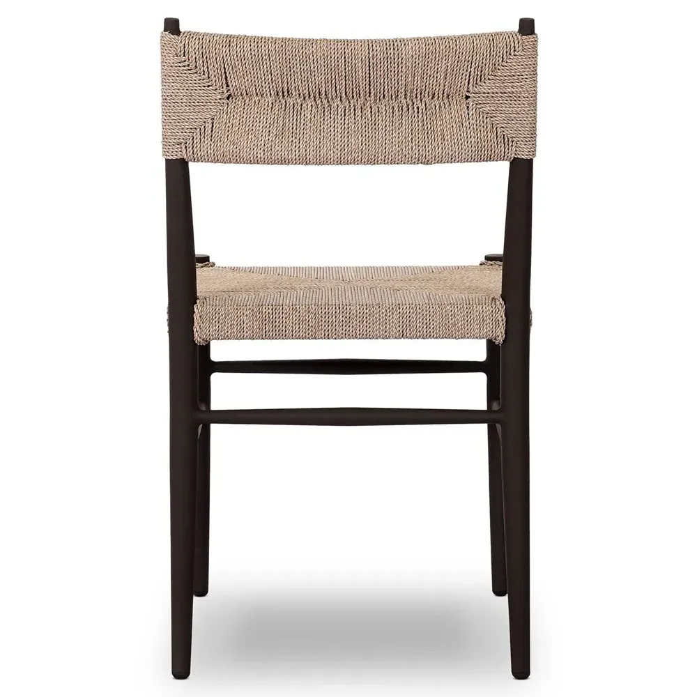 Mable Outdoor Dining Chair - Beige, Wicker