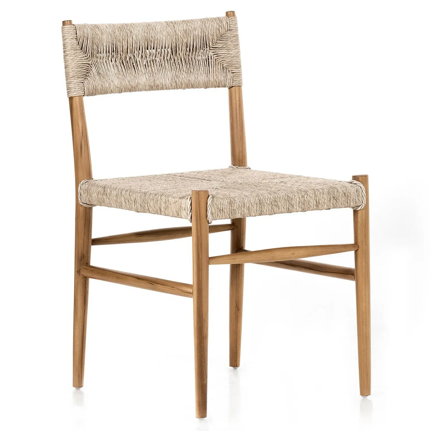 Mable Outdoor Dining Chair - Natural Brown, Wicker