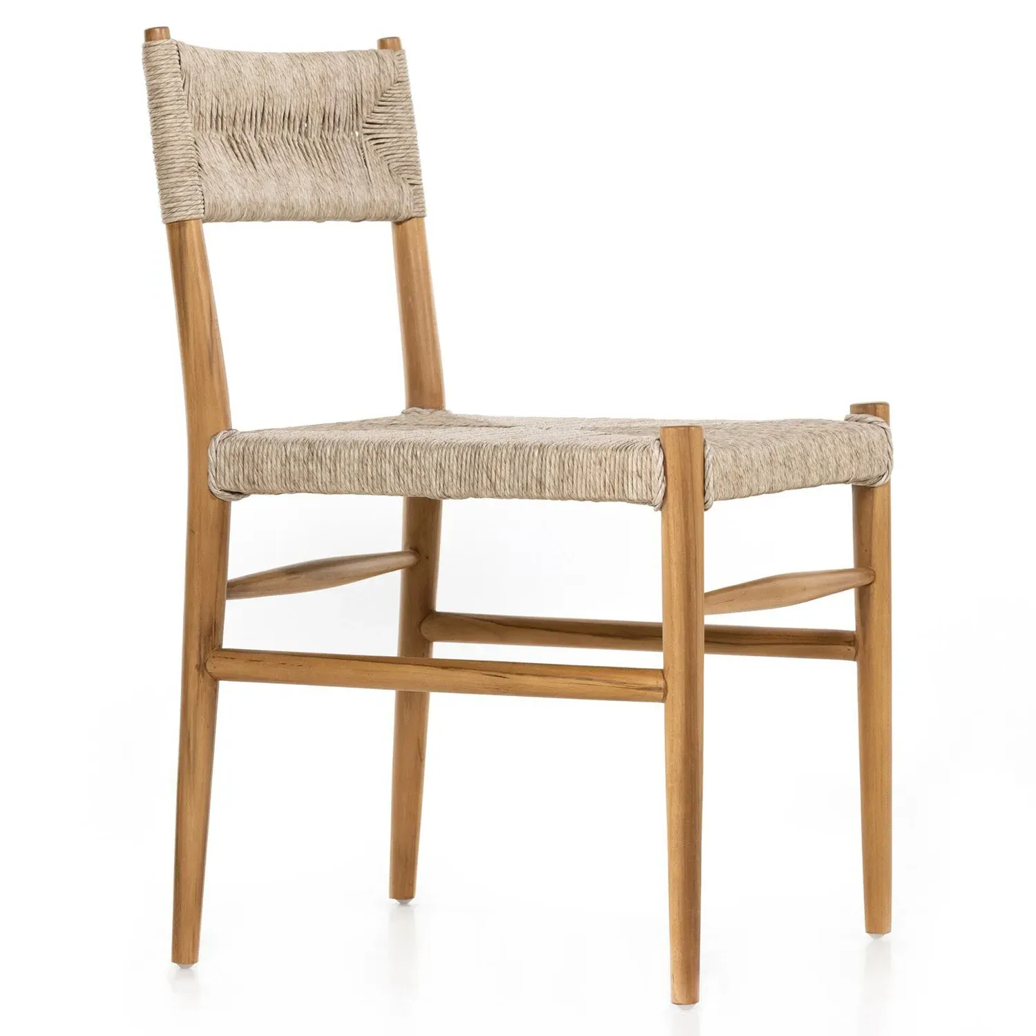 Mable Outdoor Dining Chair - Natural Brown, Wicker