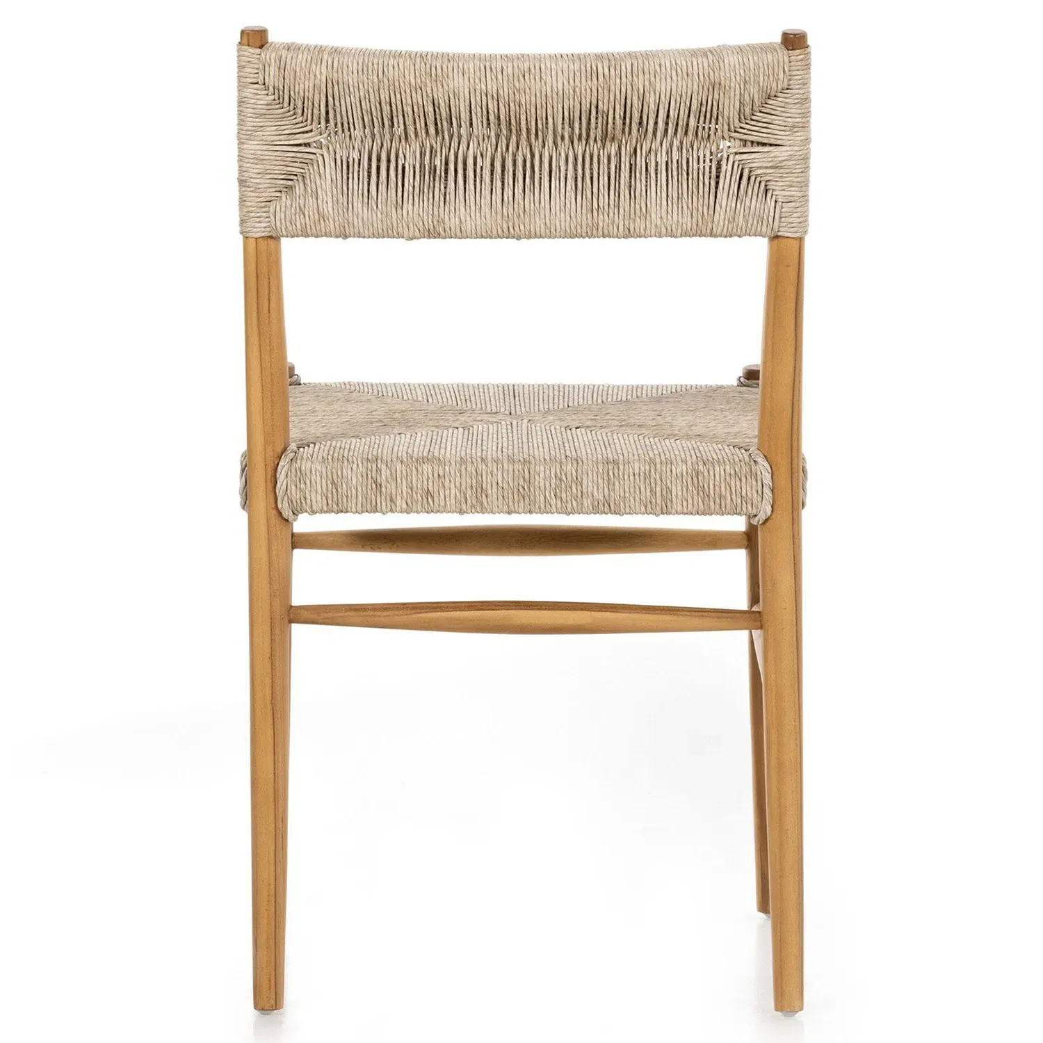 Mable Outdoor Dining Chair - Natural Brown, Wicker