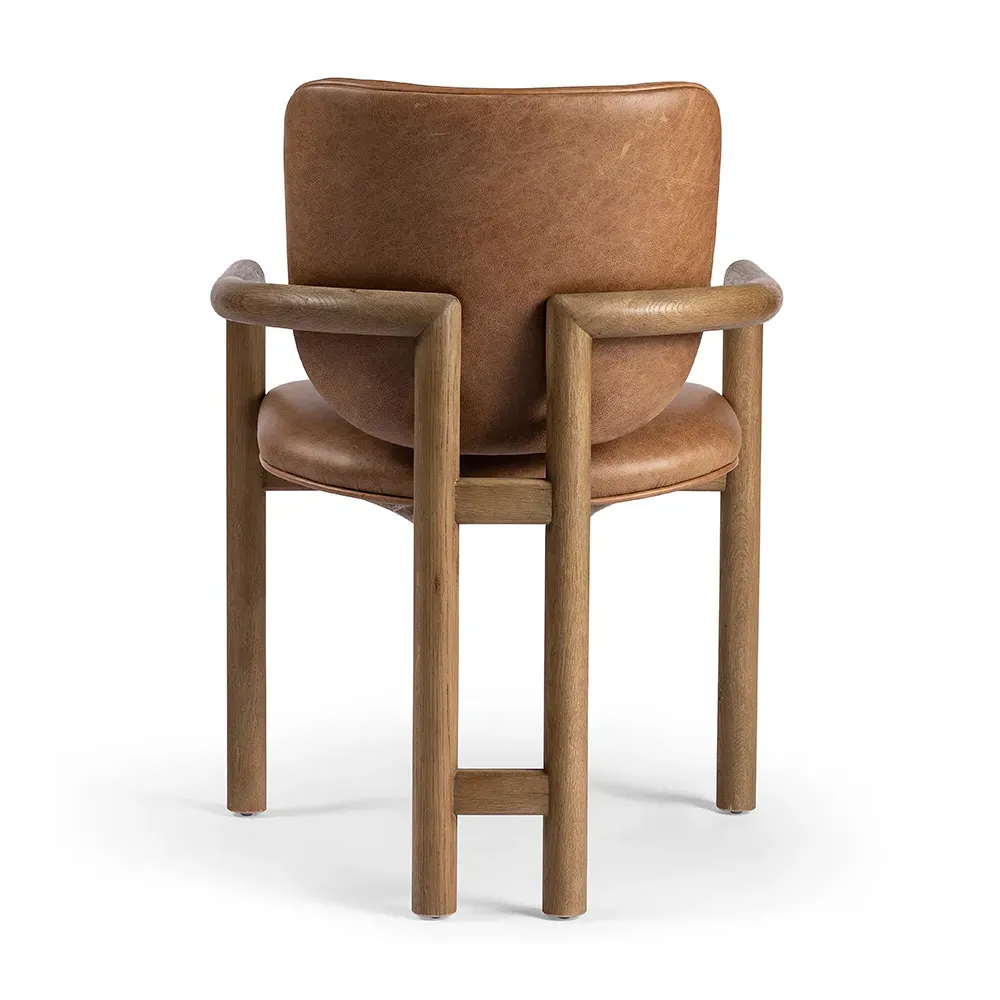 Macayle Dining Arm Chair - Brown, Oak