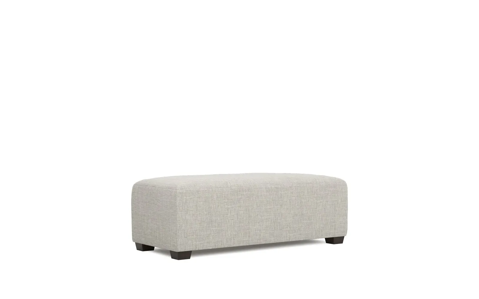 Macklin Rectangular Ottoman - Fog
