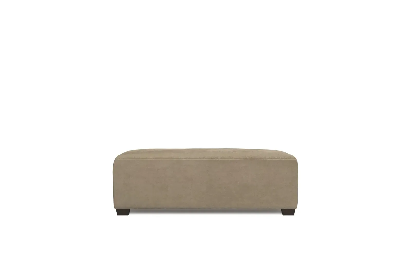 Macklin Rectangular Ottoman - Wheat
