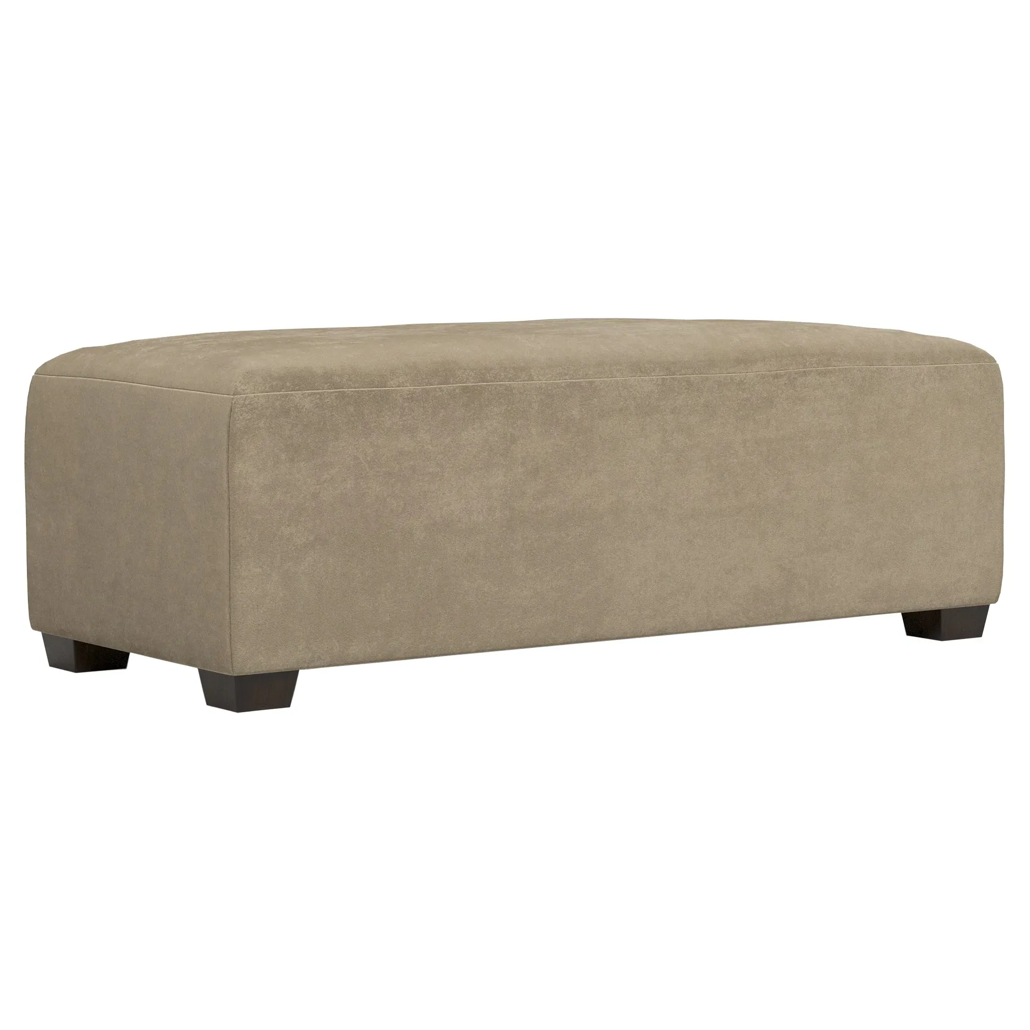 Macklin Rectangular Ottoman - Wheat