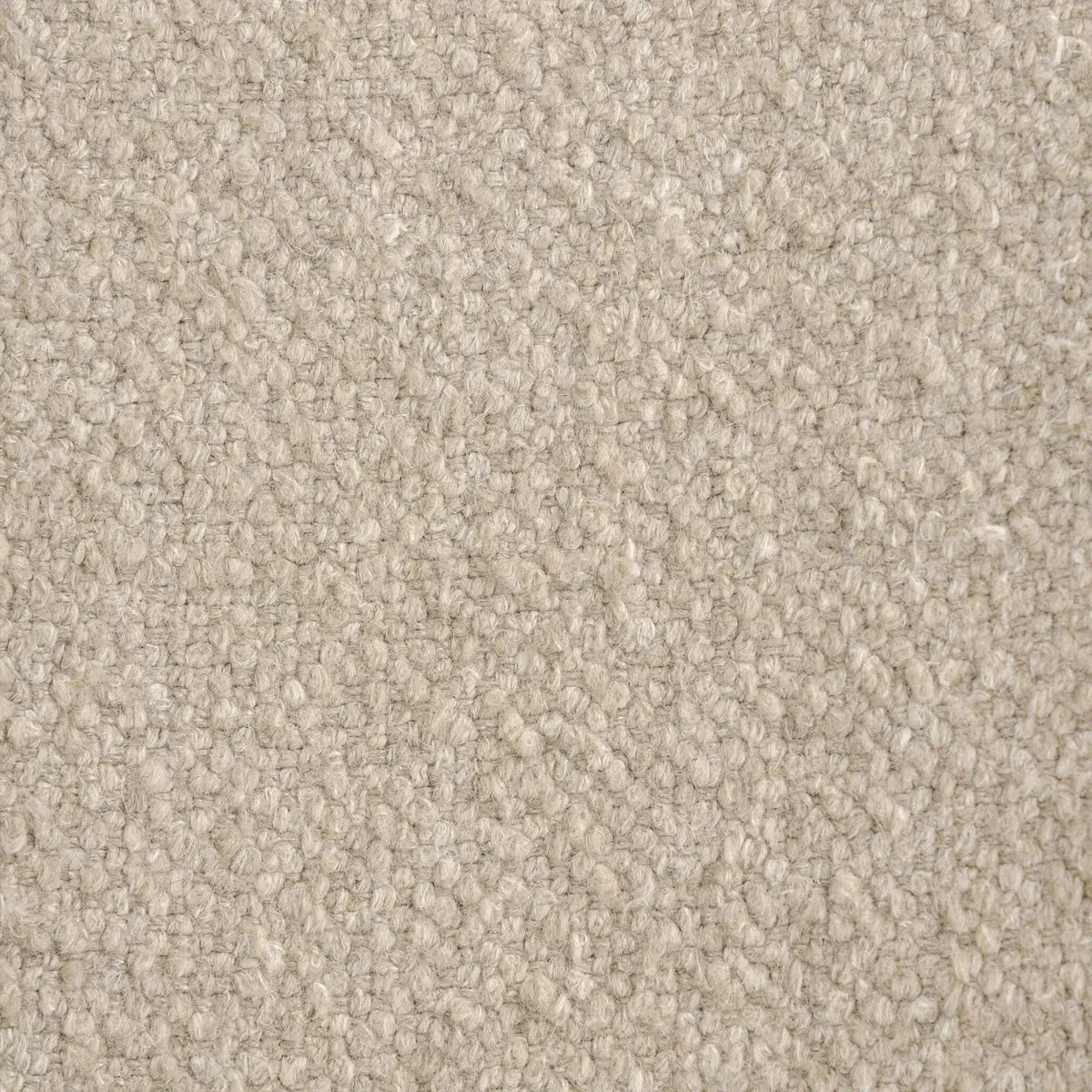 Macy Swivel Chair - Beige, Boucle