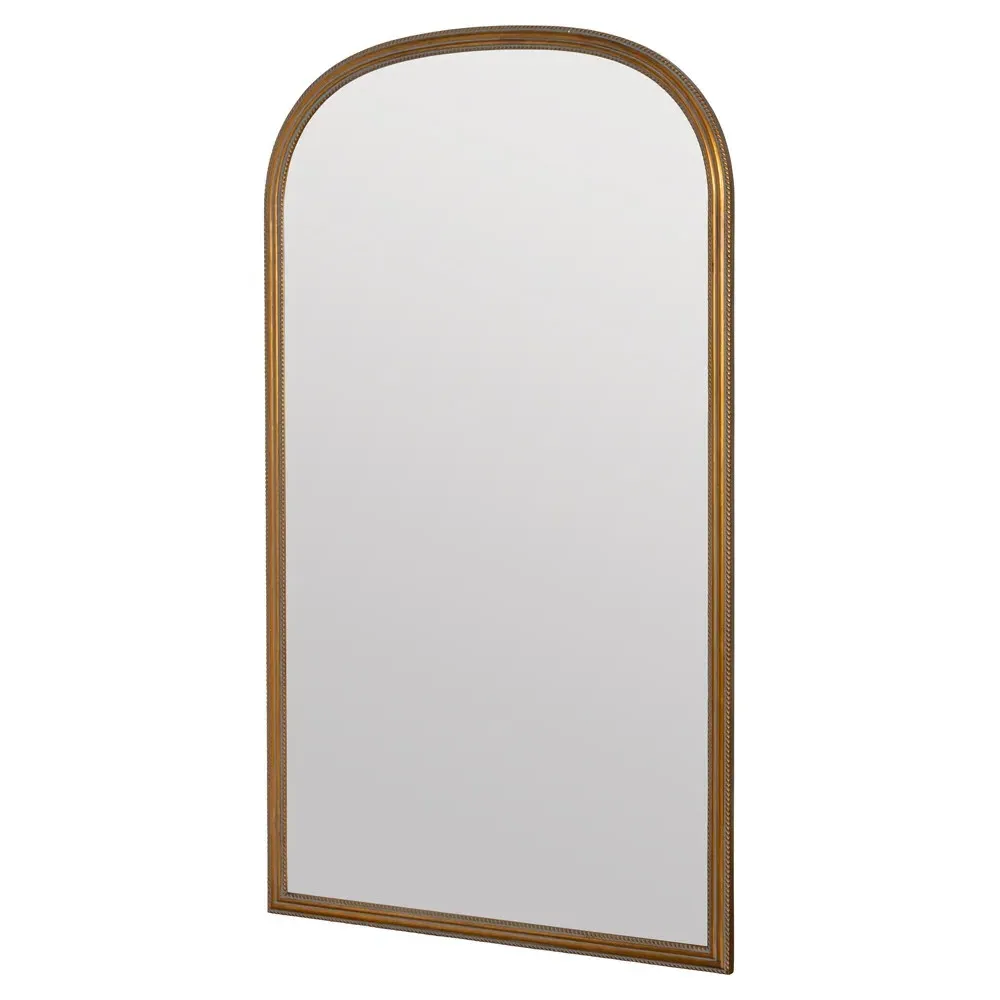 Madara Arched Floor Mirror - Antique Gold
