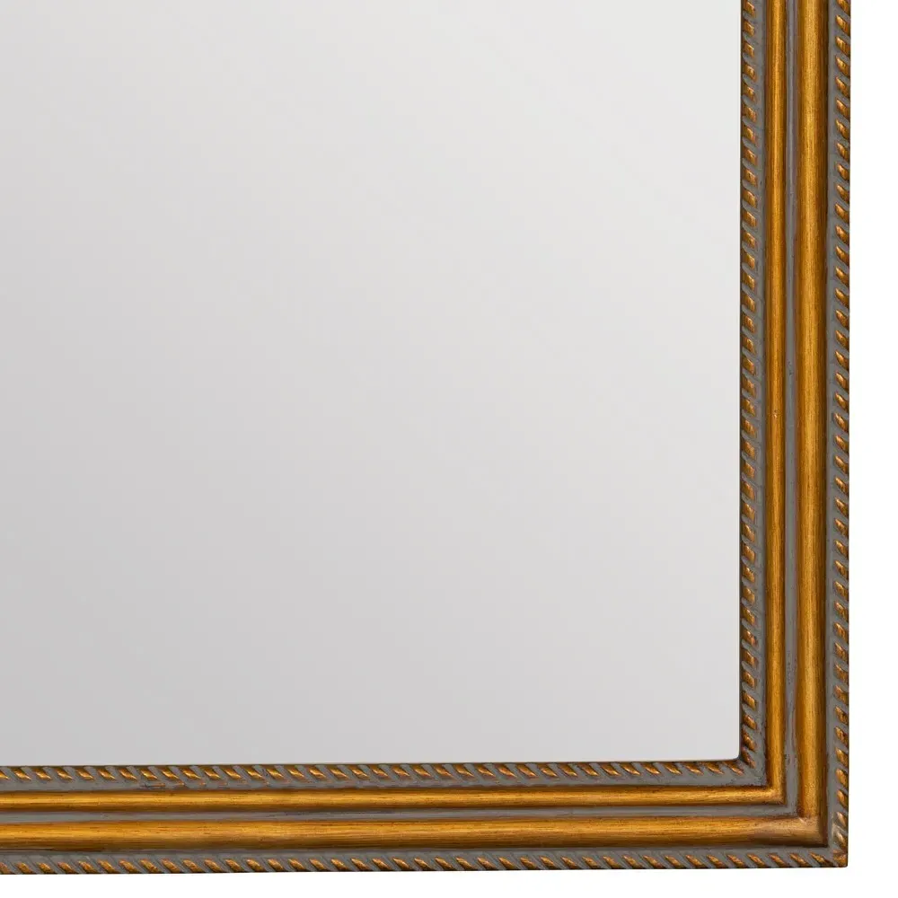 Madara Arched Floor Mirror - Antique Gold