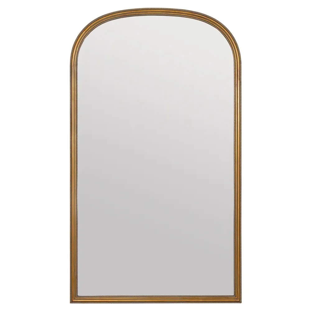 Madara Arched Floor Mirror - Antique Gold