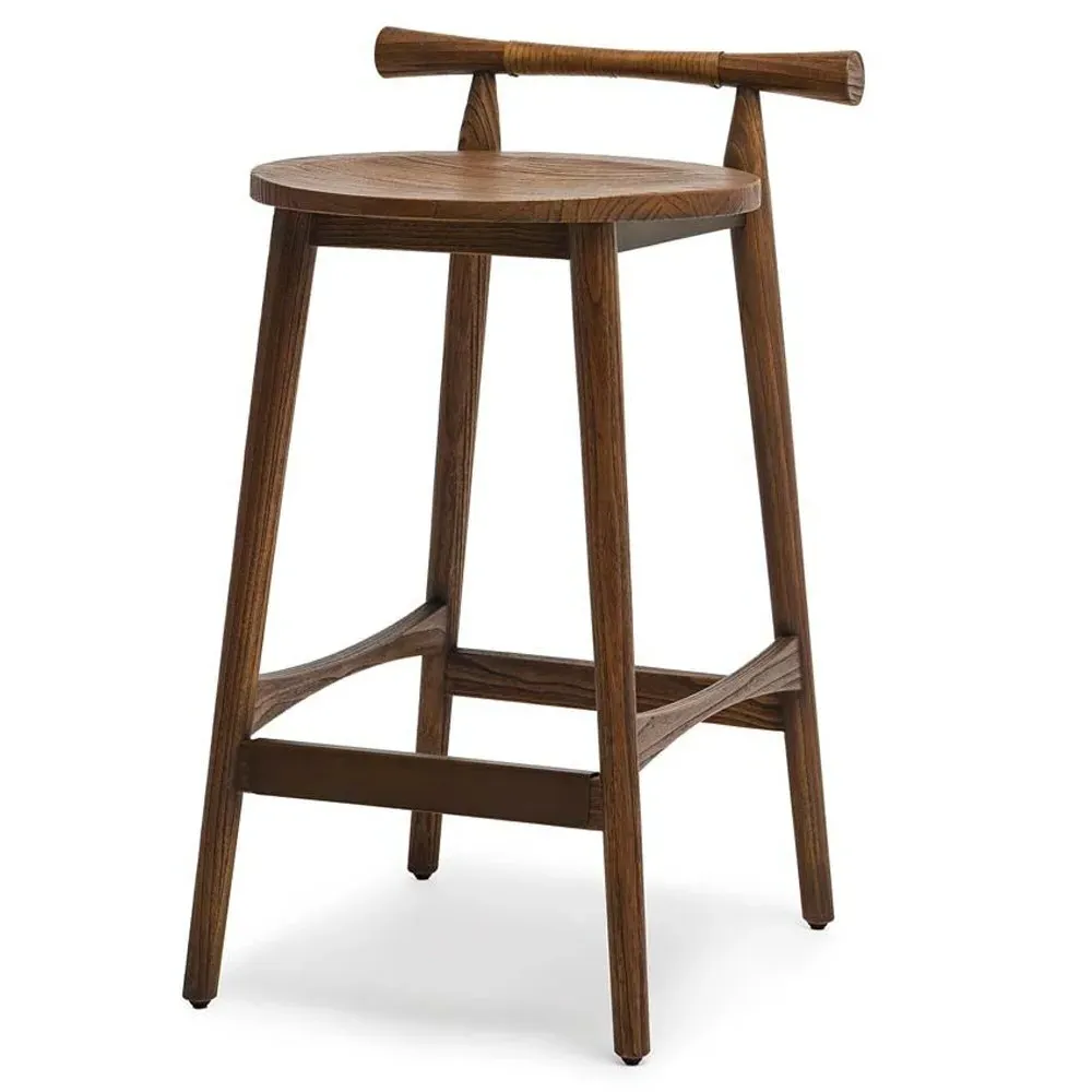 Madeira Counter Stool - Toffee, Sungkai Wood