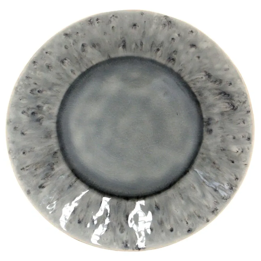 Madeira Salad Plate Set of 4 - Grey, Stoneware