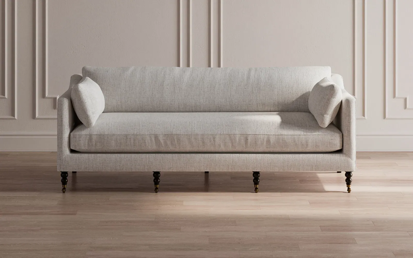 Madeline 3-Seater Sofa - Heathered Teal