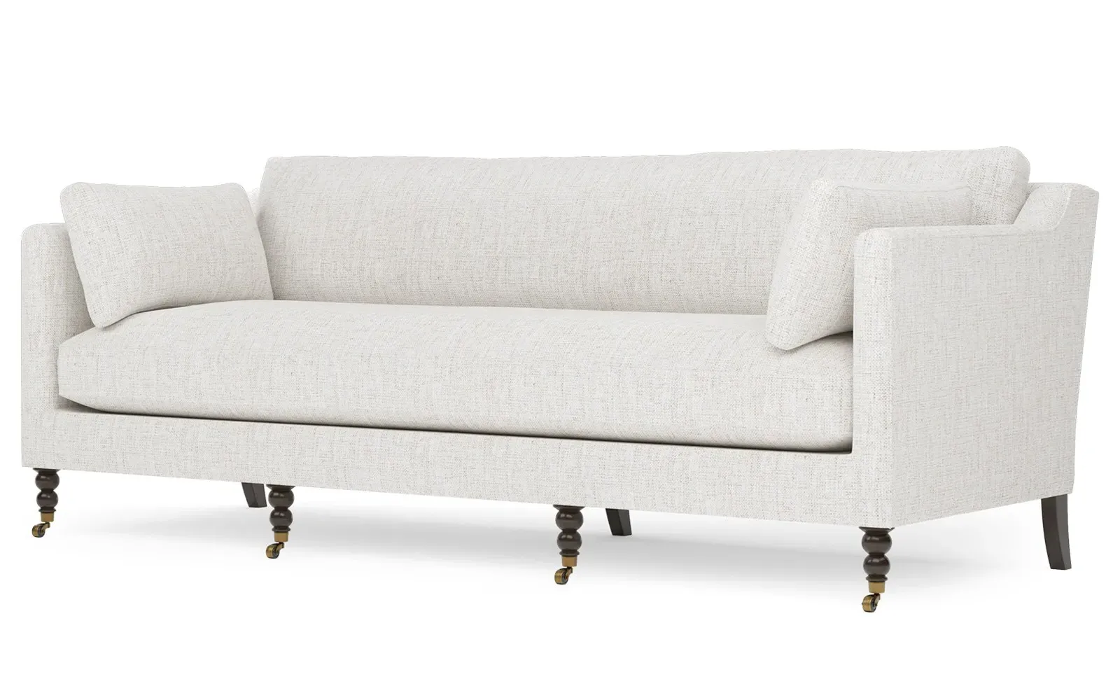 Madeline 90-Inch Sofa - Heathered Ivory