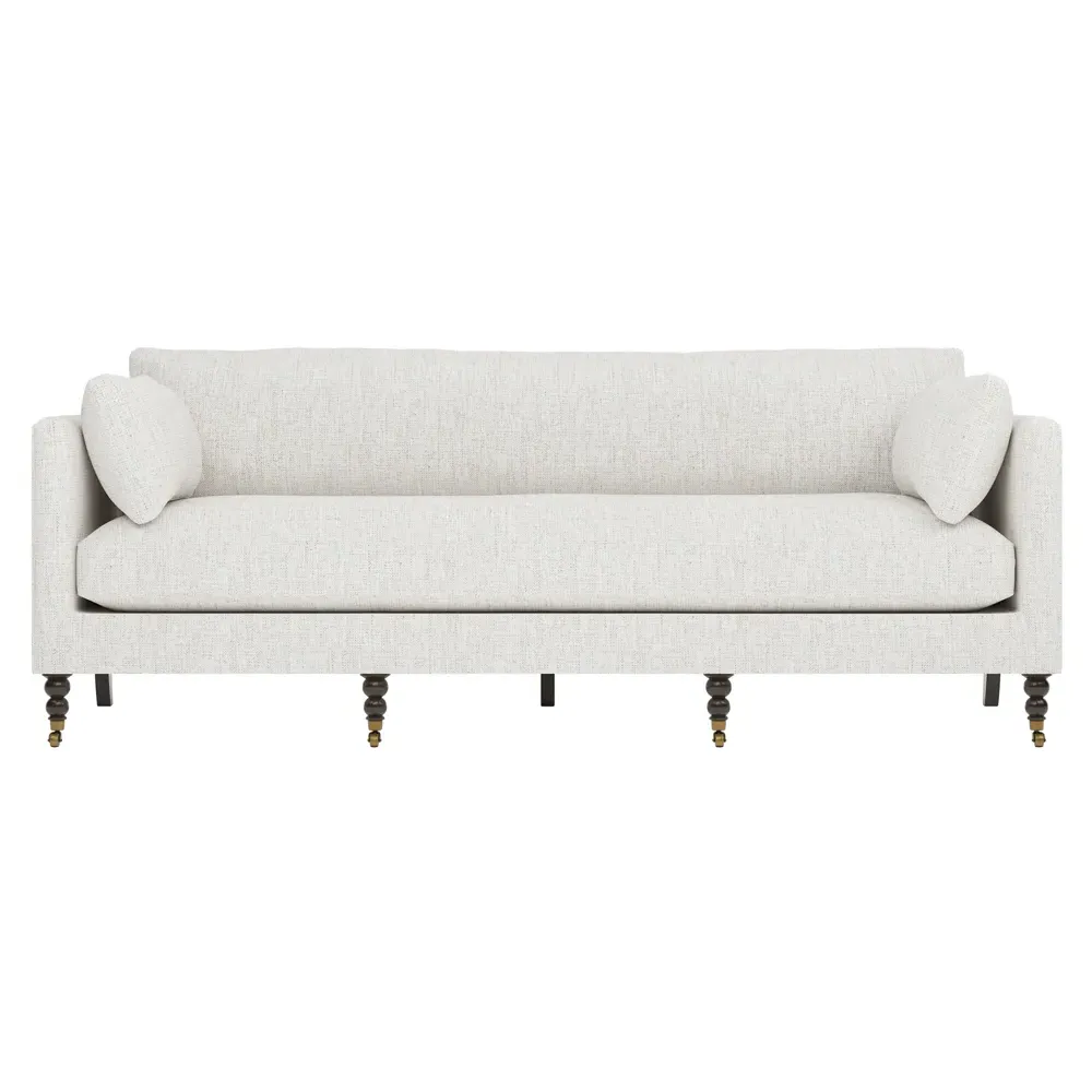 Madeline 90-Inch Sofa - Heathered Ivory