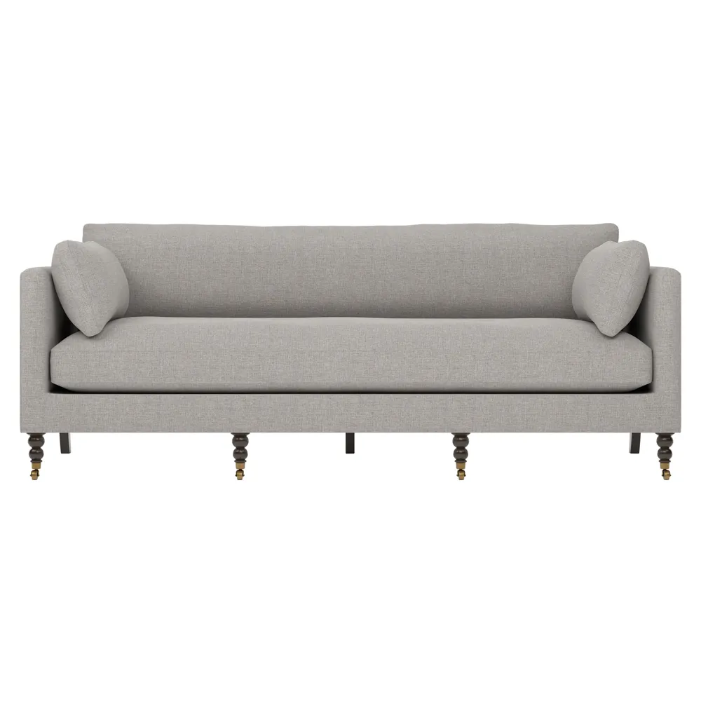 Madeline 90-Inch Sofa - Pebble image