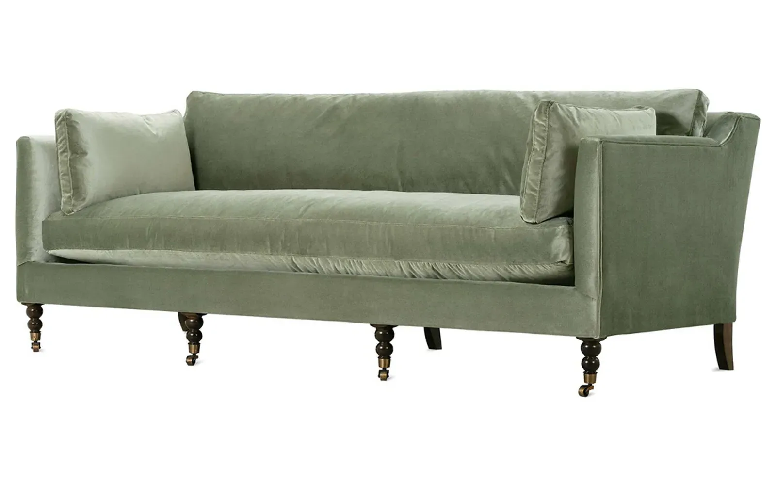 Madeline French Large Sofa - Sage Green