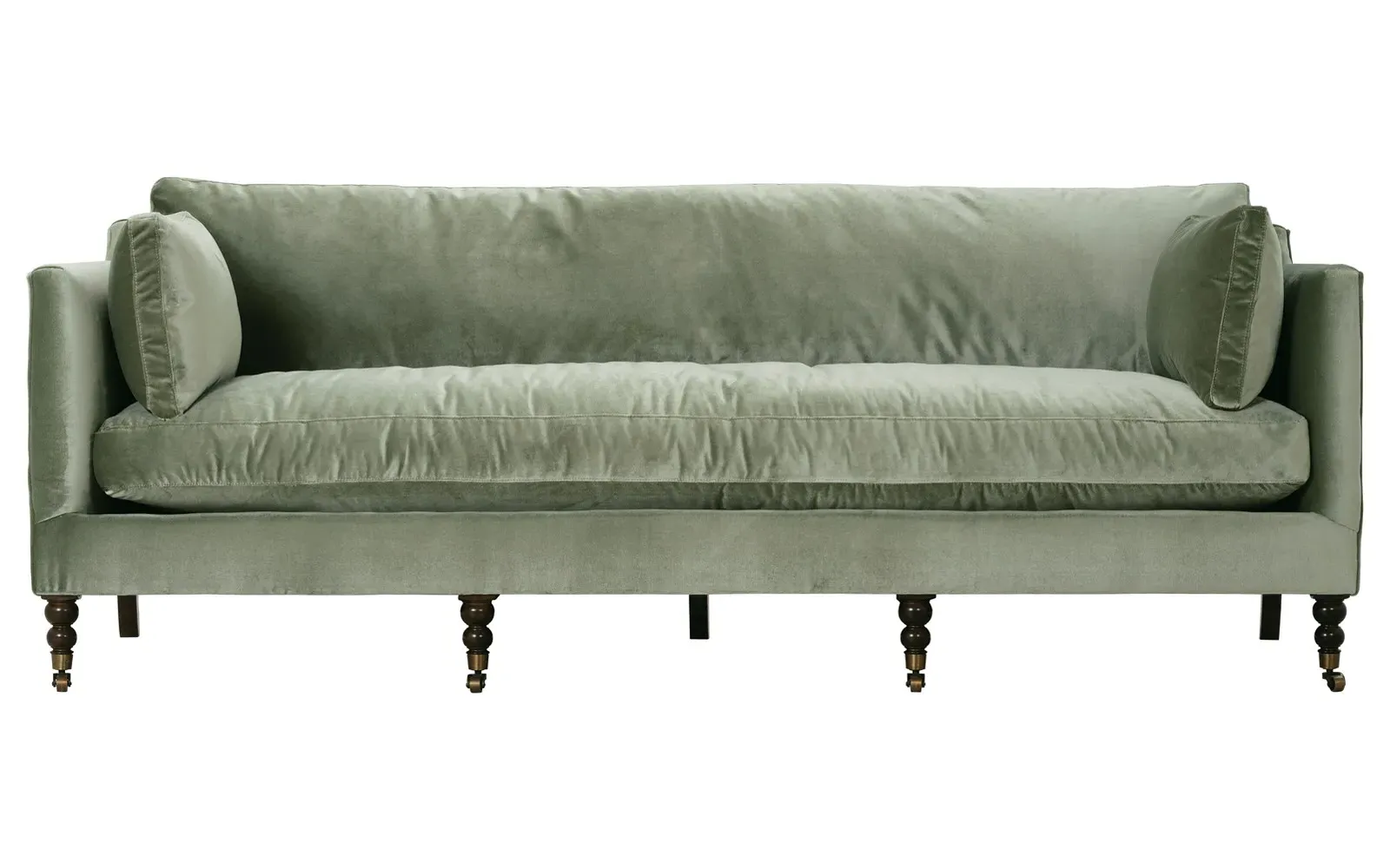 Madeline French Large Sofa - Sage Green