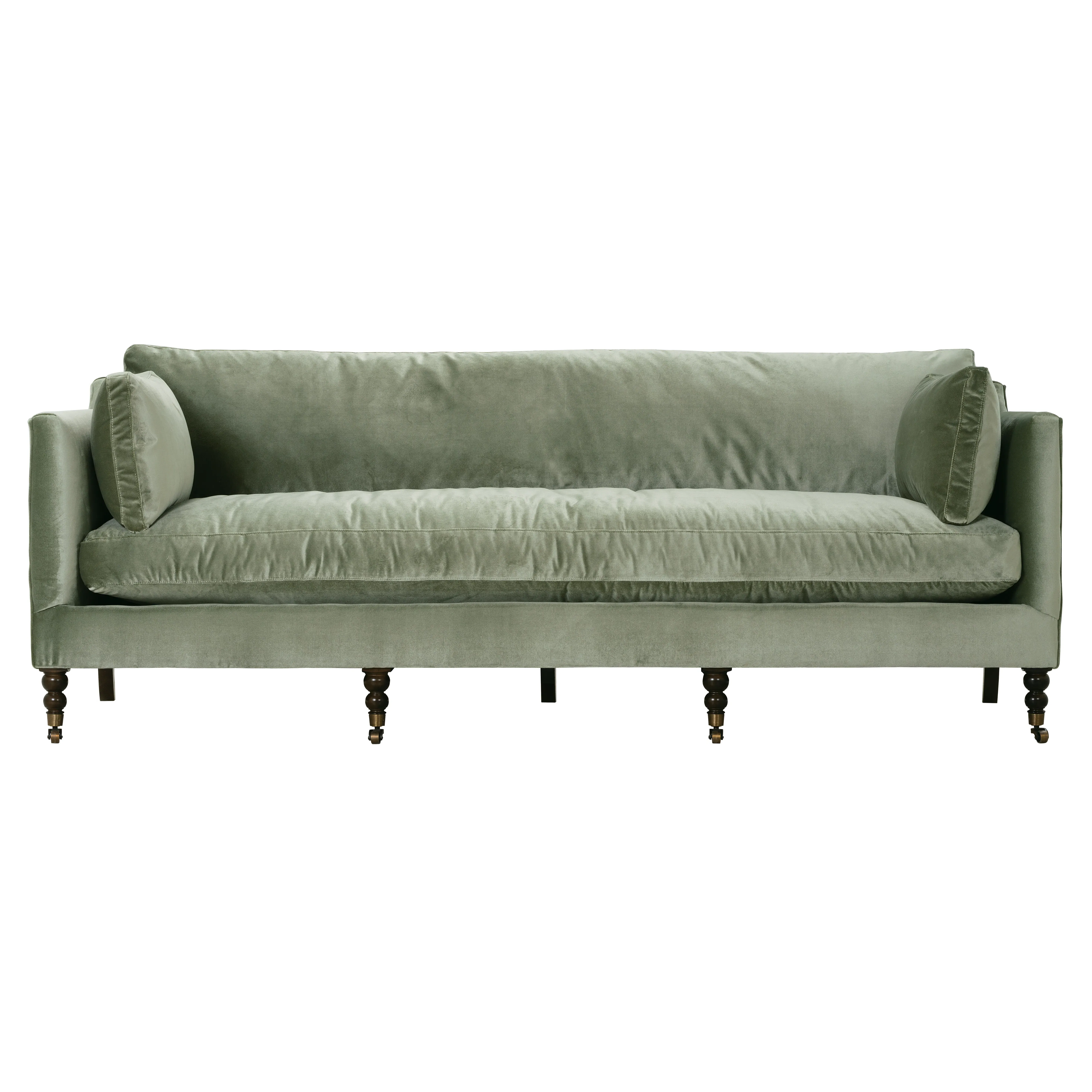 Madeline French Large Sofa - Sage Green