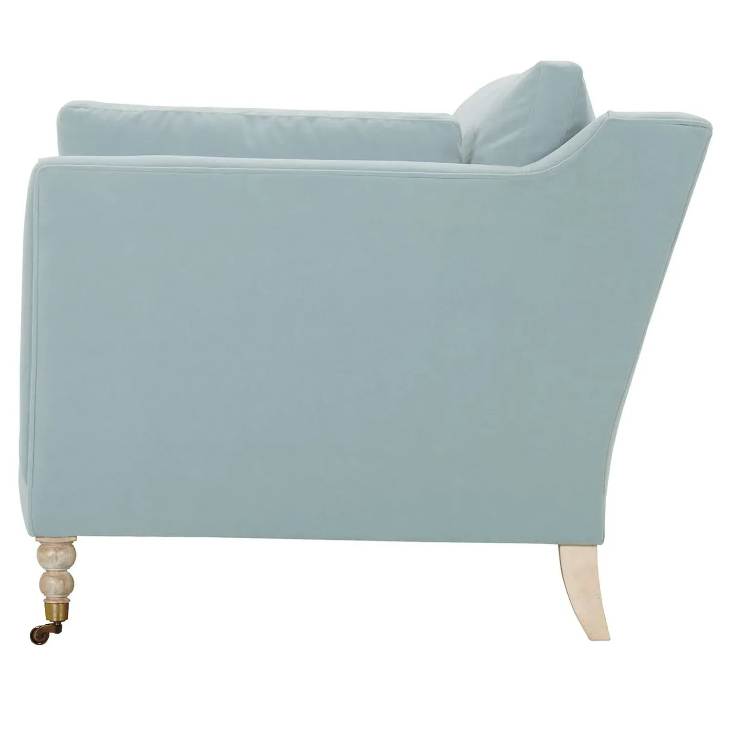 Madeline French Small Sofa - Ice Blue