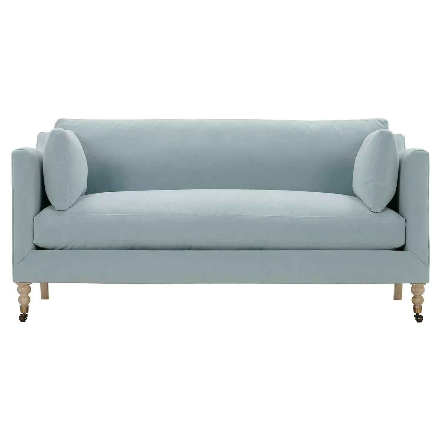 Madeline French Small Sofa - Ice Blue