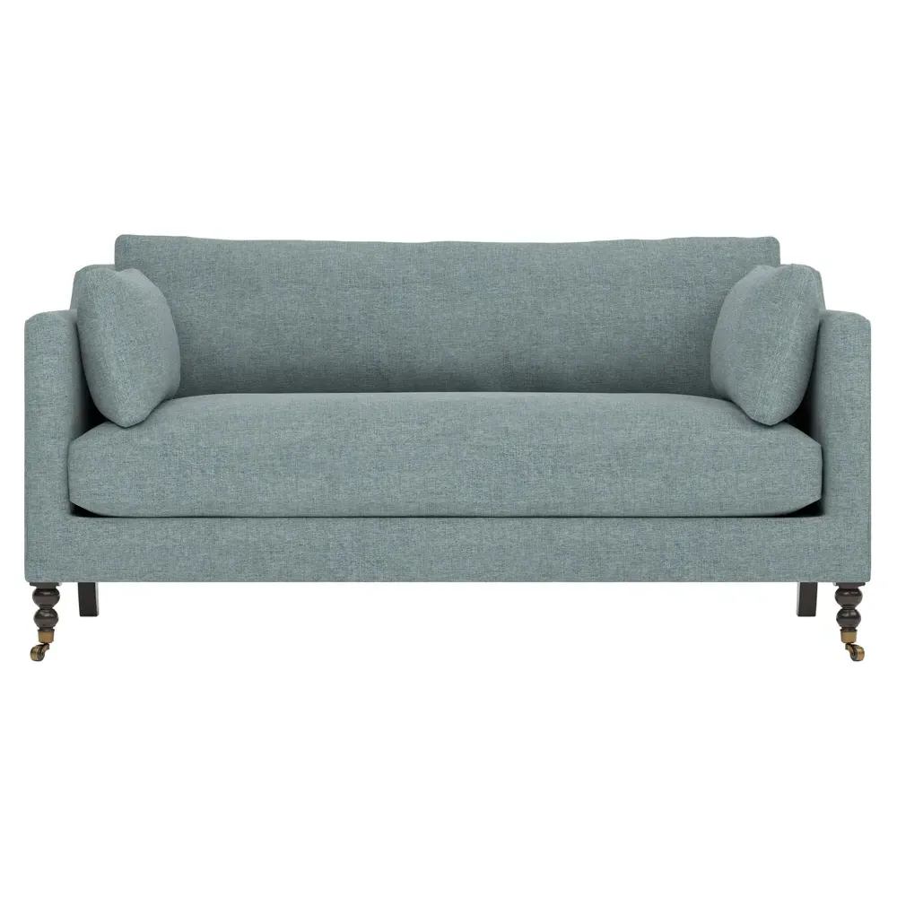Madeline Loveseat - Heathered Teal