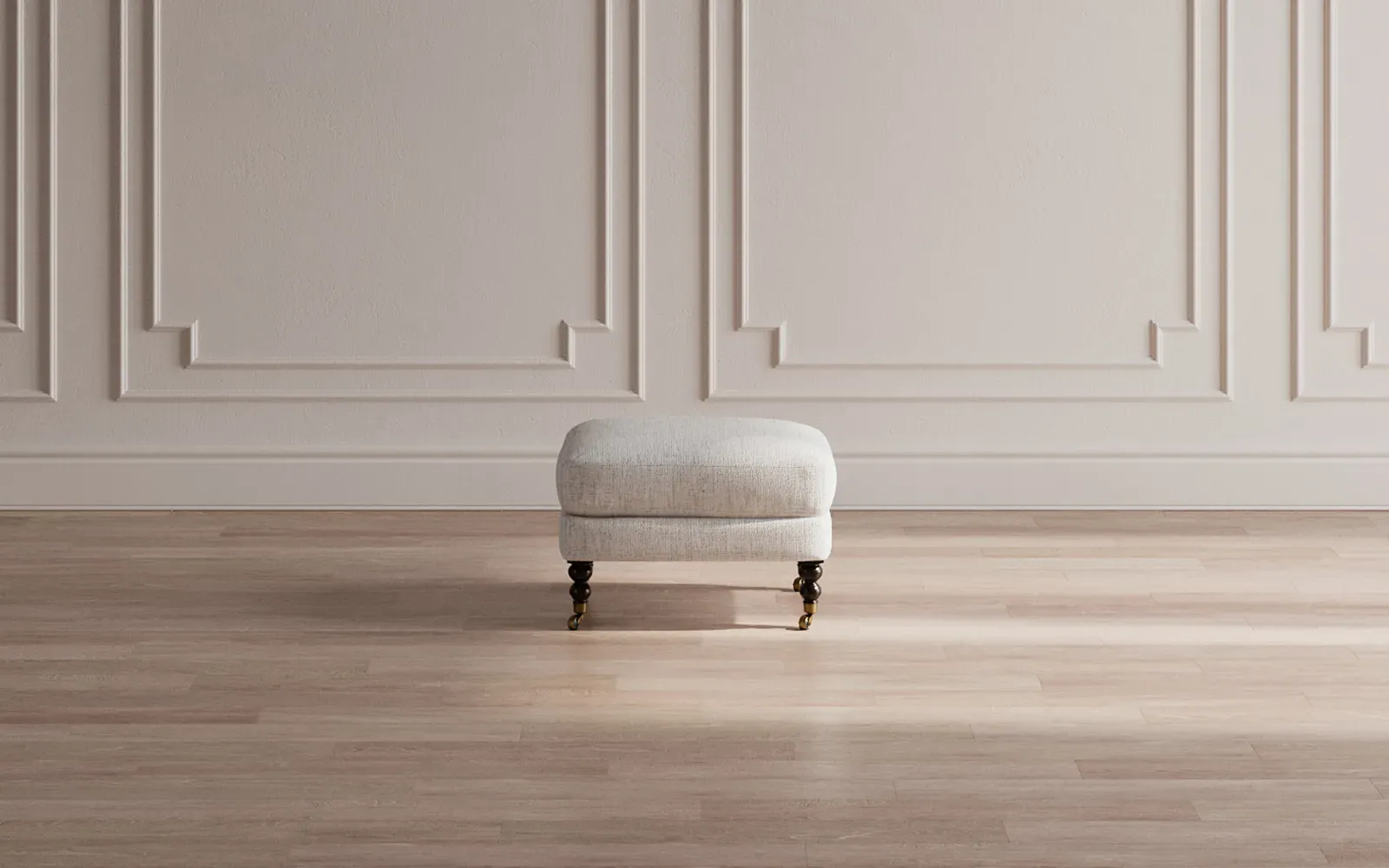 Madeline Ottoman - Sage Green