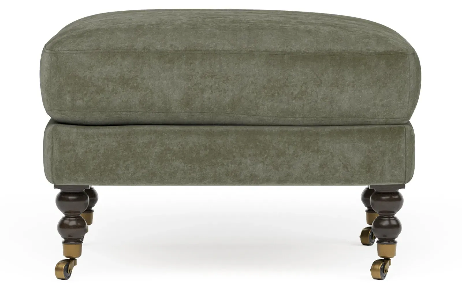Madeline Ottoman - Sage Green